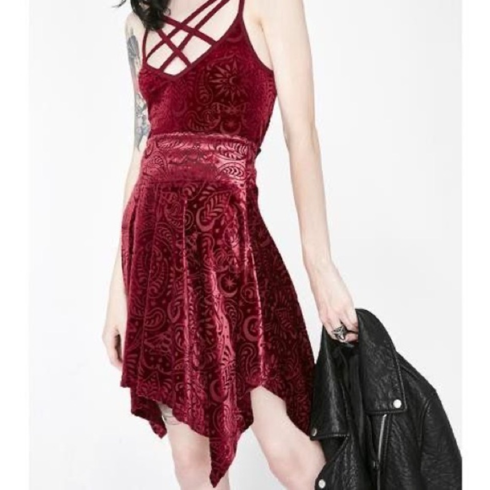 Etta Velvet skirt
